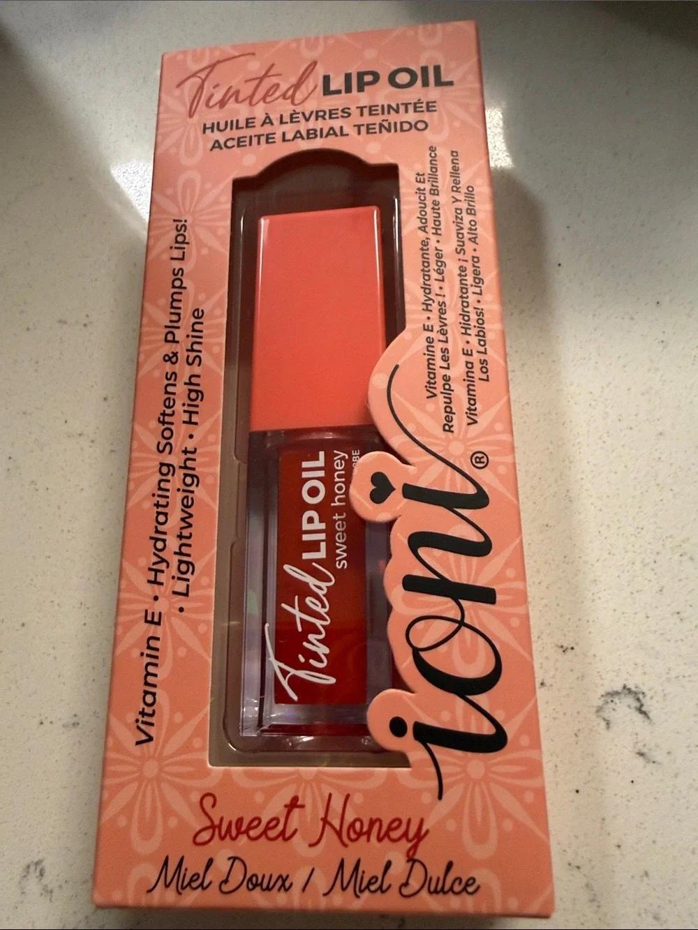 Iconic Tinted Lip Oil - Sweet Honey (Peach Coral) by Iconic